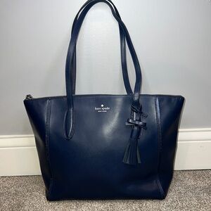 Kate Spade Kali Tote in Nightcap Navy